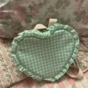 Stoney Clover Lane | Bags | Scl Gingham Heart Backpack  display picture 3